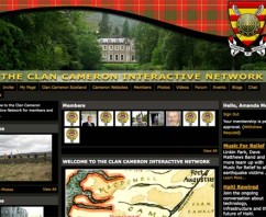 Clan Cameron Get Interactive