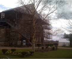 Rossyln Chapel’s new roof revealed after 14 years