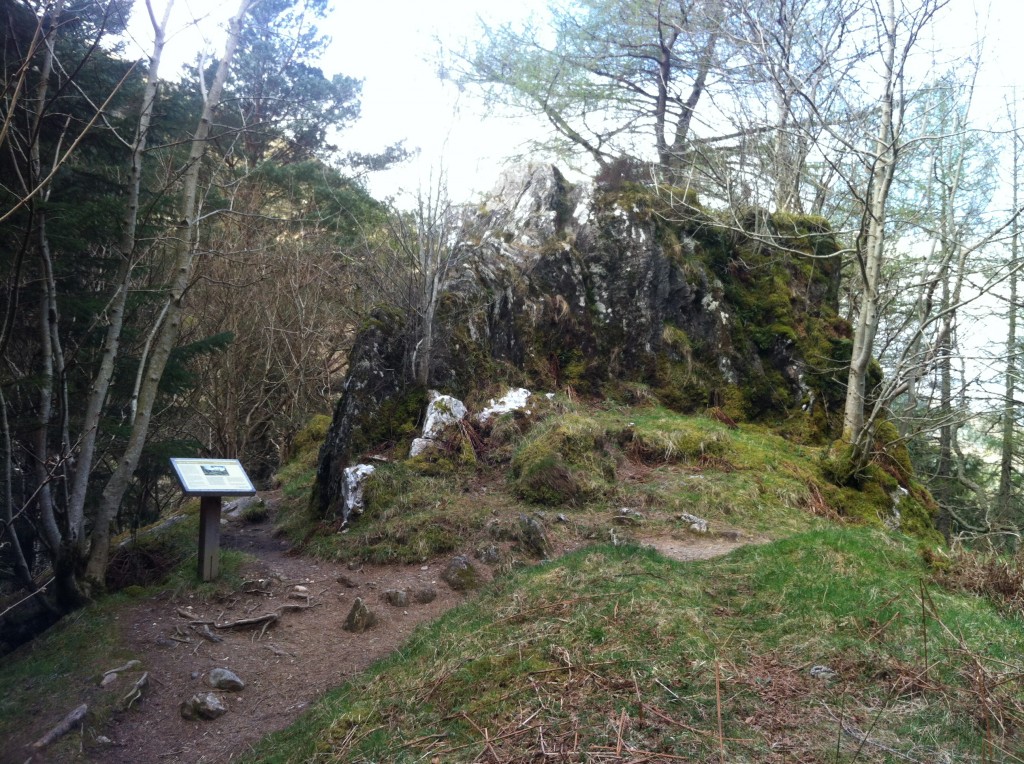 Signal Rock, in the REAL Glencoe. 14 Miles from Glencoe Wood.