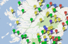 Scottish Clan Events Map for 2011