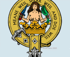 Clan Crests that depict women