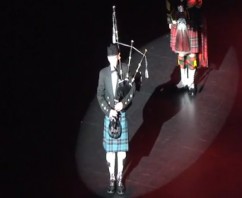 Proud ScotClans customer’s son is lone piper
