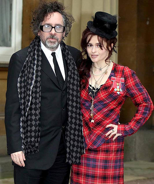 Helena Bonham Carter and Tim Burton