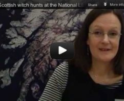 Scottish witchhunts at the National Library of Scotland