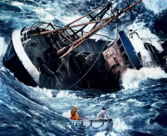 Life of Pi poster shows Scottish Shipwreck