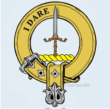 View the Dalziel Clan Crest >>