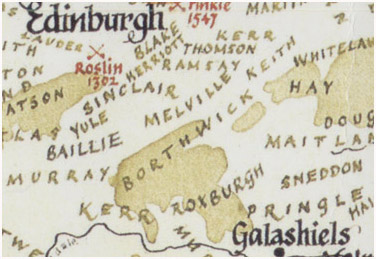 Borthwick Map