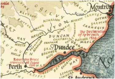 Campbell of Cawdor Map