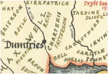 Charteris Map