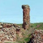 Dunbar Castle ruins