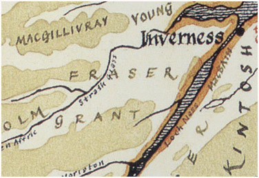 Fraser of Lovat Map