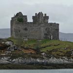 Tioram Castle, a one time seat of the clan