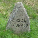 Grave site for the clan on the battlefield at Culloden