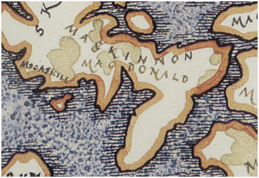 MacDonald of Sleat Map