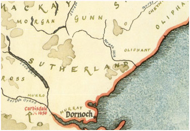 Sutherland Map
