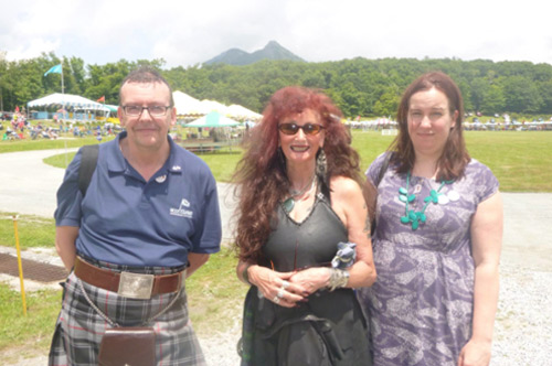 Rodger, Heather and Amanda