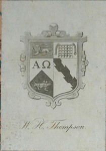 Thompson's Heraldic Book Plate