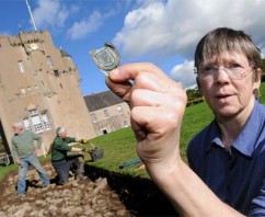 Digg uncovers secrets about the past of Crathes Castle